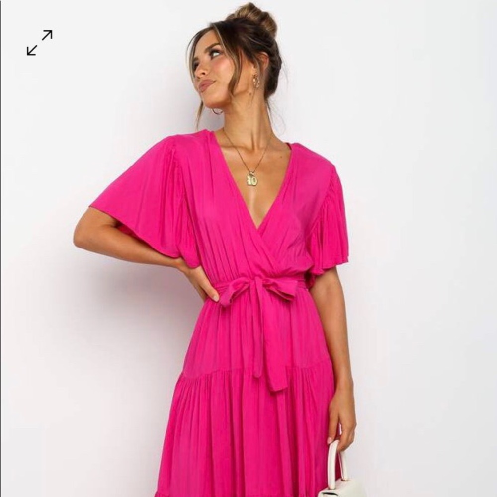 Petal & Pup Barker Dress in Pink - Picture 1 of 4
